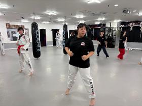 갤러리 이미지 스포츠클럽 성인부 회원들 수련 사진