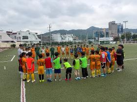 갤러리 이미지 마산합성풋볼클럽, 영재발굴 프로젝트 대비 1회차 체험 프로그램 운영
