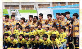갤러리 이미지2026년 춘천시민축구단 홈경기, 에스코트 키즈 참여