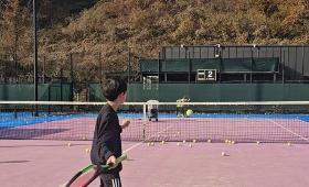 갤러리 이미지11월 제이코선생님과 함께하는 영어테니스레슨 초등반 수업모습 입니다. 