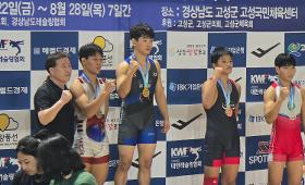 갤러리 이미지제53회 문화체육관광부장관기 전국학생레슬링선수권대회 성과 소식 