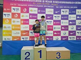 갤러리 이미지제19회 전국 및 추계 대학 레슬링 대회, 태백 레슬링의 빛나는 성과!