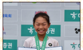 갤러리 이미지 춘천SC 테니스 이율지, 2026년 영국 초청 국가대항전 U-11 대표 선발