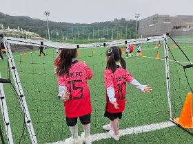 갤러리 이미지"오늘은 나도 축구왕!" 송원스포츠클럽 유아특화프로그램 축구 특강 #송원스포츠클럽