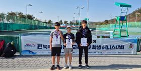 갤러리 이미지제24회 전북교육감배 학생테니스대회 수상소식