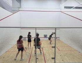 갤러리 이미지 나주스포츠클럽 스쿼시 수업