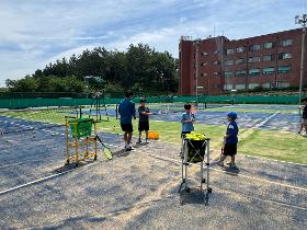 갤러리 이미지신나는 주말체육학교 테니스 수업