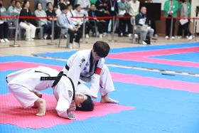 갤러리 이미지제106회 전국체전 합기도경기 금메달