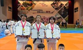 갤러리 이미지제3회 강원특별자치도지사기 유도대회