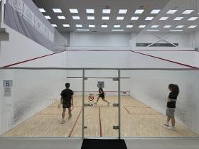 갤러리 이미지나주스포츠클럽 스쿼시 수업