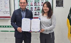 갤러리 이미지 협동조합익산드림스포츠 호원대학교와의 교류 협약식 진행!
