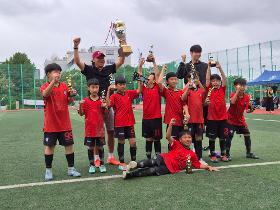 갤러리 이미지 마포스포츠클럽 축구 선수육성반 골든볼 유스컵 전국 유소년 축구대회 3위 입상