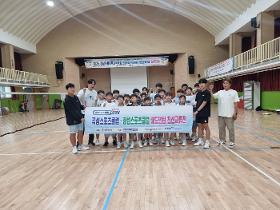 갤러리 이미지(곡성스포츠클럽) 곡성스포츠클럽 · 장성스포츠클럽 배드민턴 친선교류전