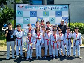 갤러리 이미지2025년 경산교육지원청 교육장배 초,중학교 태권도대회, 겨루기 종합우승(금14, 은1)