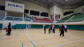 갤러리 이미지양평스포츠클럽 수요일 배구수업 토스 연습영상(물맑은양평실내체육관)