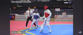 갤러리 이미지 [제 55회 전국소년체육대회] 태권도 1위 장지솔(-54kg)