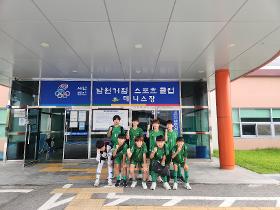 갤러리 이미지⚽ 남원거점스포츠클럽 엘리트 축구선수 교류전 소식 ⚽